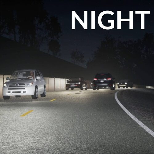 Night Drivin Training Session